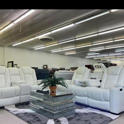 Power Reclining Sofa Or Love Seat In Stock $1799 Each