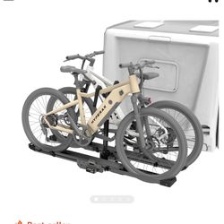 E bike Rack/ Double Bike Rack/ With Lock/ Hyper Volt Series 