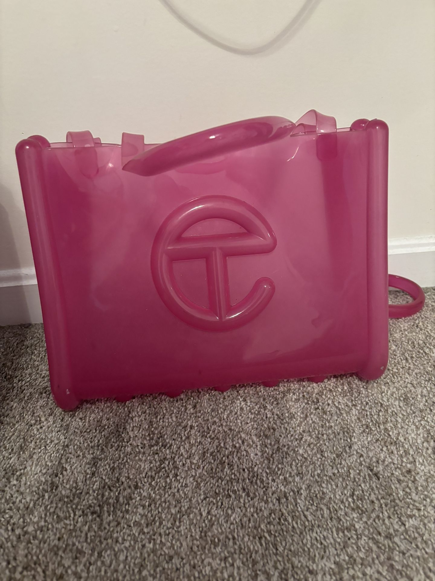 Pink Telfar Jelly Bag