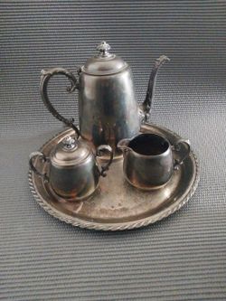 Wm Roger's Silver Plated 5 Peice Set