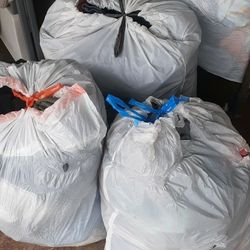 3 Big Bags Of Woman Clothes 