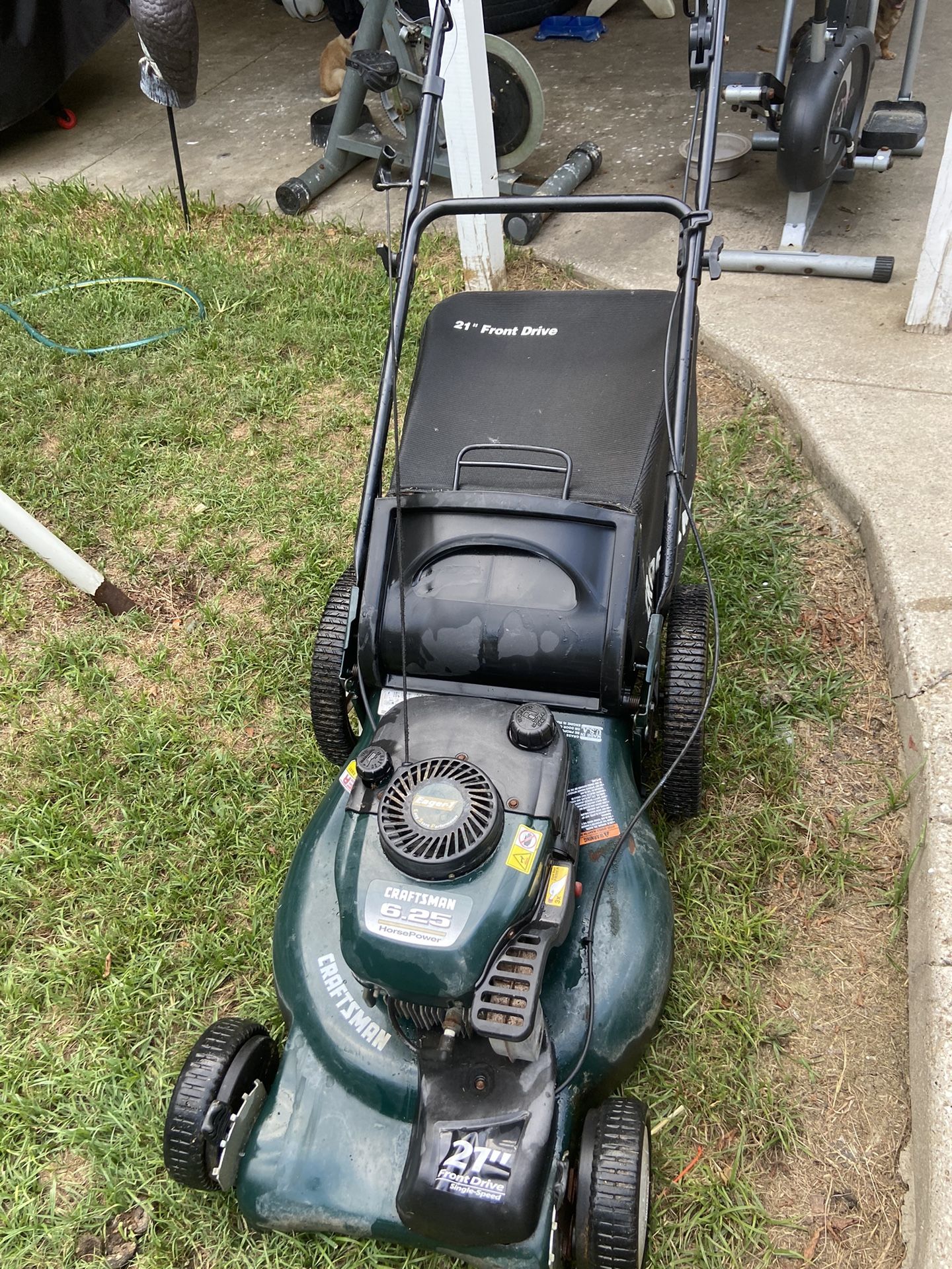 Craftsman 6.25 hp lawn mower new arrivals