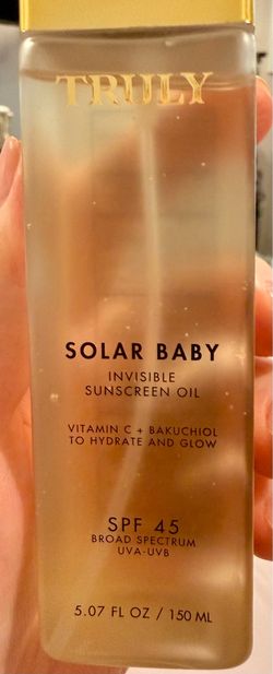 Truly Solar Baby Invisible Sunscreen Oil — SPF 45