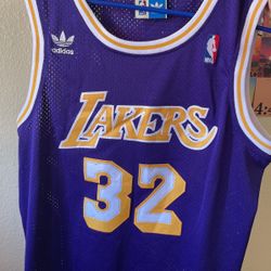 Retro Magic Johnson Jersey Lakers