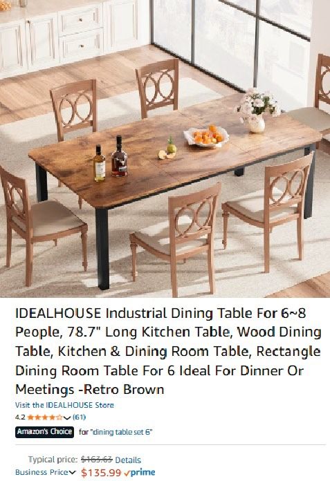 Industrial Dining Table