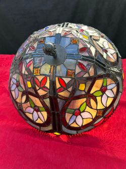 Stained glass ceiling lamp