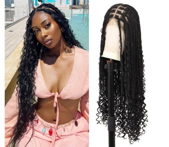Lace Front Braided Human Hair