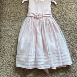 Soft Pink Dress For Little Girls Size 6 No Smoke