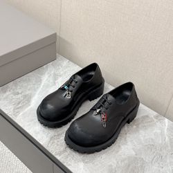 Balenciaga Men’s Leather Shoes With Box 2026 New 