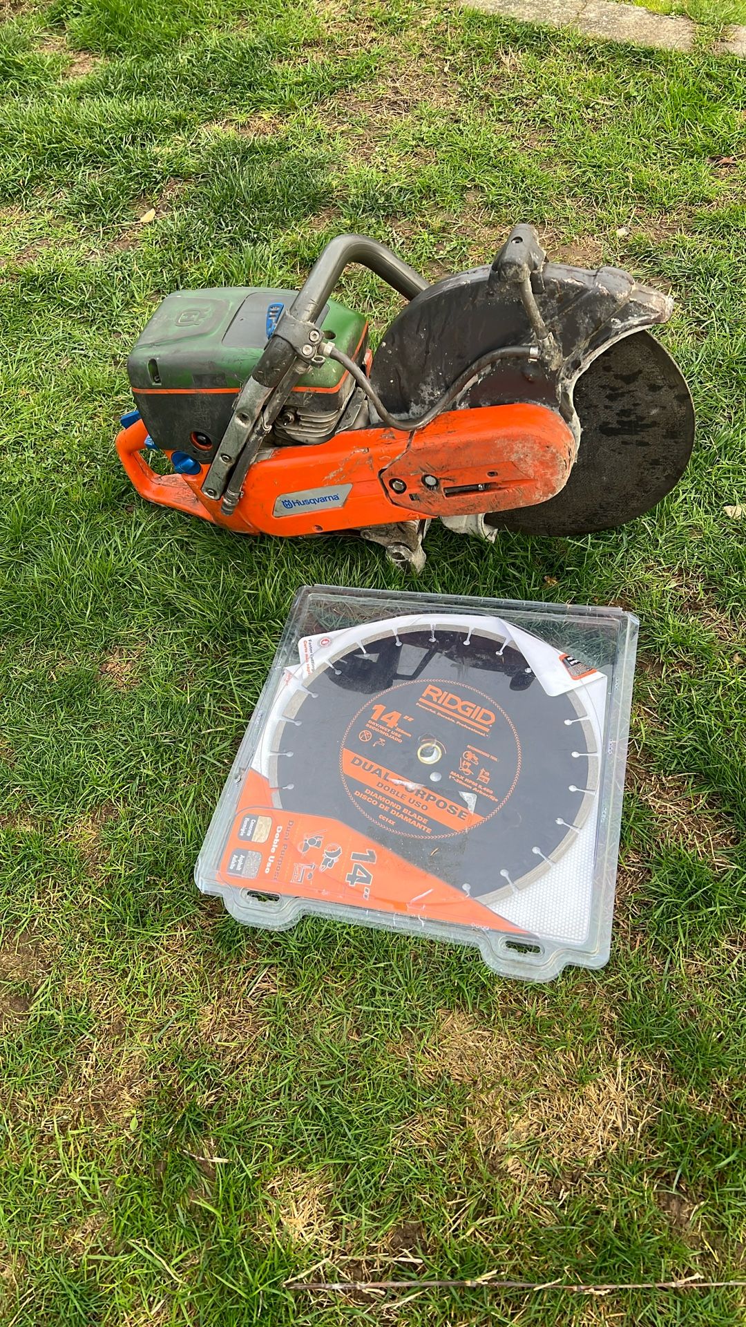 Husqvarna Saw. K770 And New Blade