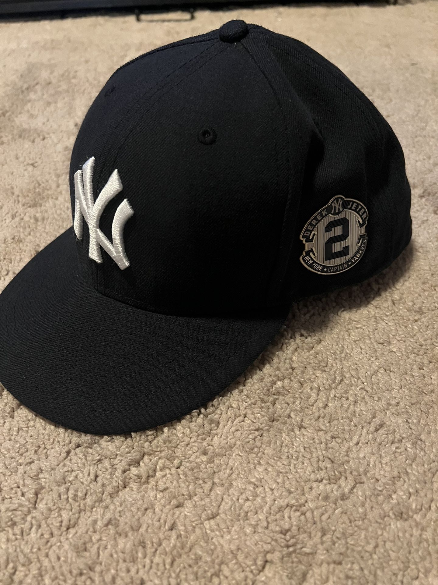NY Yankees Derek Jeter New Era Hat- Size 7 5/8