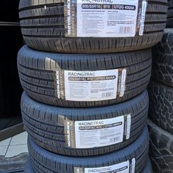 4 New Tires Installed/ 4 Llantas Nuevas Instaladas 205/55/16 Touring Tires