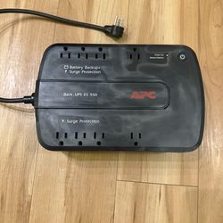Battery Back Up Surge Protector - APC BackUPS ES 550