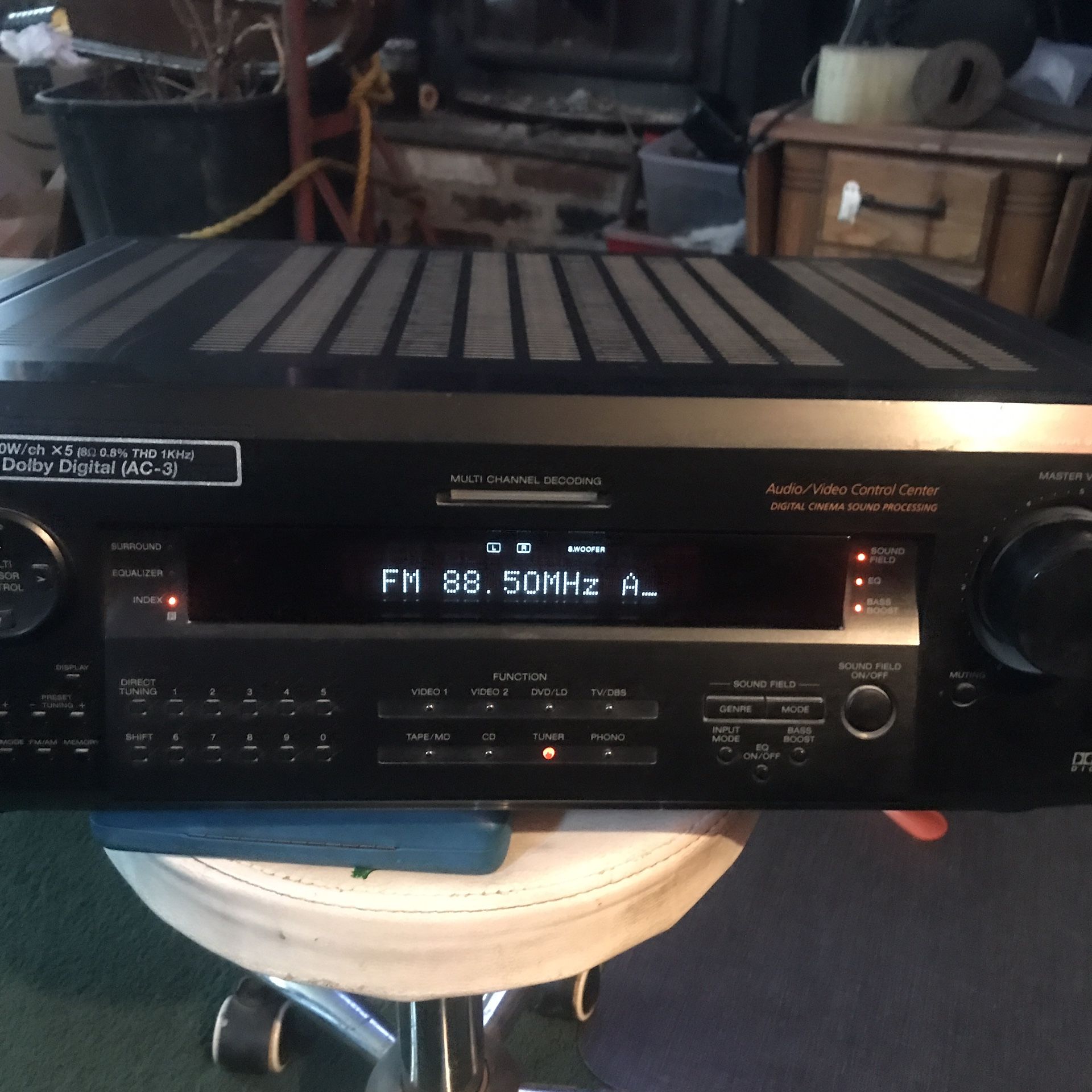 Complete Kick Ass Onkyo 5.2 Surround sound Home Theater system