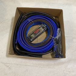 Brand New 4 Gauge Car Audio Amplifier Wiring Kit $40 Each (Blue)