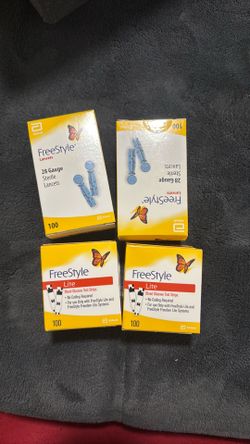 Test strips lancets