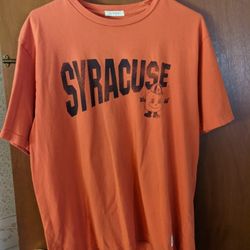 Vintage Syracuse Shirt. Orange Large