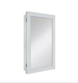 Glacier Bay Medicine Cabinet 26” x 15” – Mirror, Wall/Recessed Mount ( Gray Available)