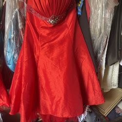 Red Home Coming/ Wedding Party Dress