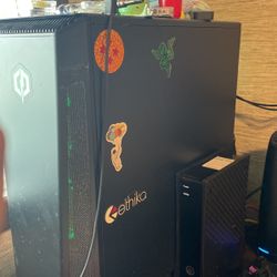 Gaming Pc And Monitor 