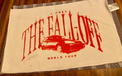 J. Cole The Fall Off World Tour Towel