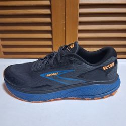 Brooks Divide 5 Ebony/ Blue Sapphire Men's Trail Running Shoe * Size: 10 (Medium)