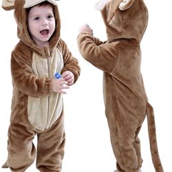 (R)New Infant monkey Costume