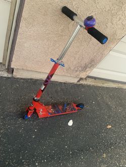 Spider man Scooter