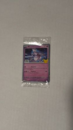 Mewtwo 30th celebration promo sealed pokemon