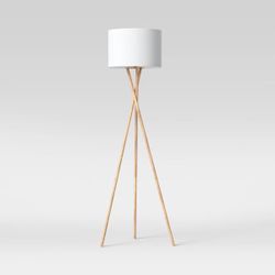 Like New Modern Tripod Floor Lamp