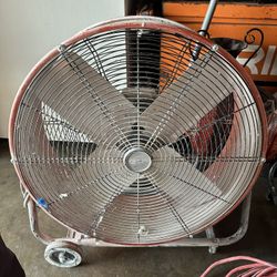 Warehouse style fan 