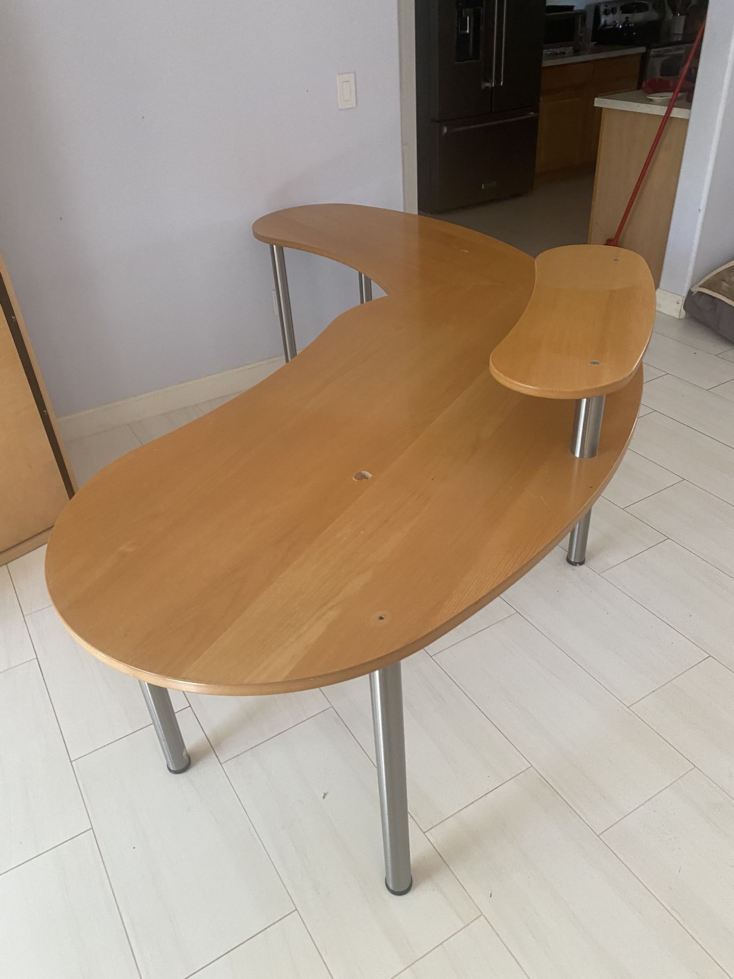 Office Desk- Maple Wood
