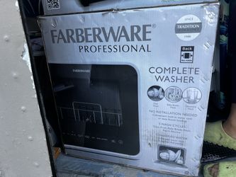 New portable dish washer