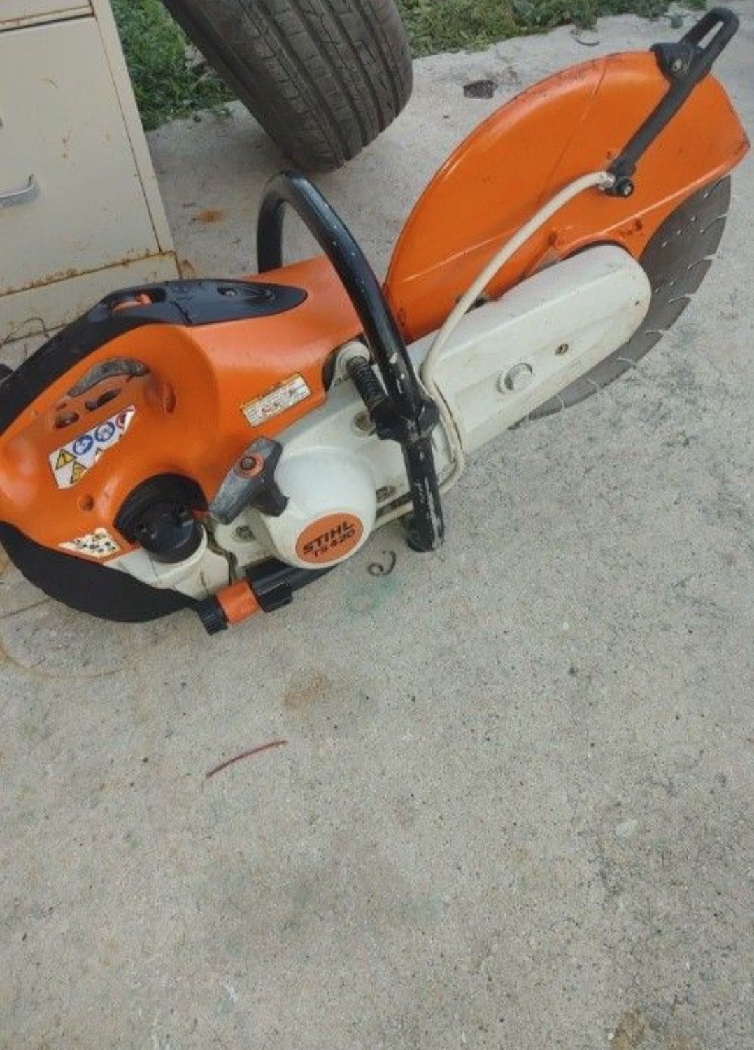 STIHL TS420 Cut-Quik Concrete Saw