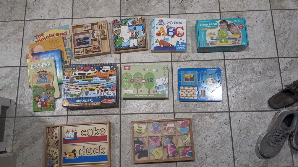 Preschool Toys and Books