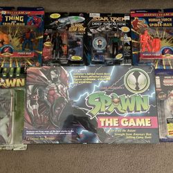 Collection Of Action Figures