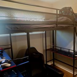 X Rocker Fortress Gaming Bunk Bed 