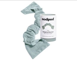 Nodpod Gentle Pressure Sleep Mask | Patented Light Blocking Design for Sleeping, Traveling & Relaxation - Sage new selling for only $20 firm