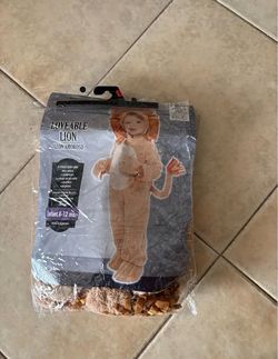 Loveable Lion Infant Halloween Costume 6-12 Months