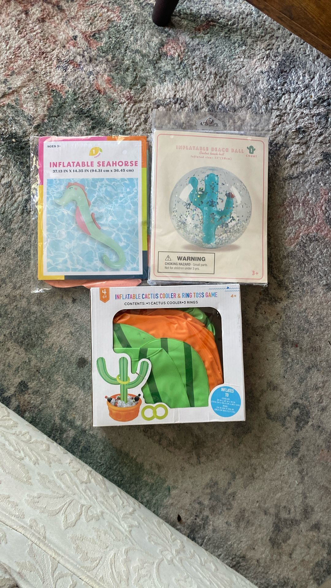 NEW Summer Pool Floats, Ball, And Cooler Toy! 🌞