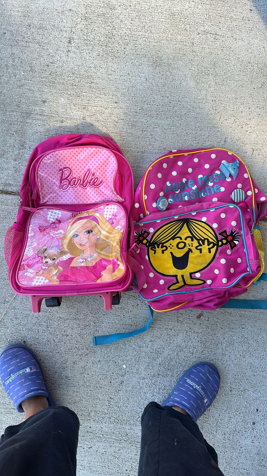 Girl Bag Back, Little Carry On and duffle Bag Super Cute!  