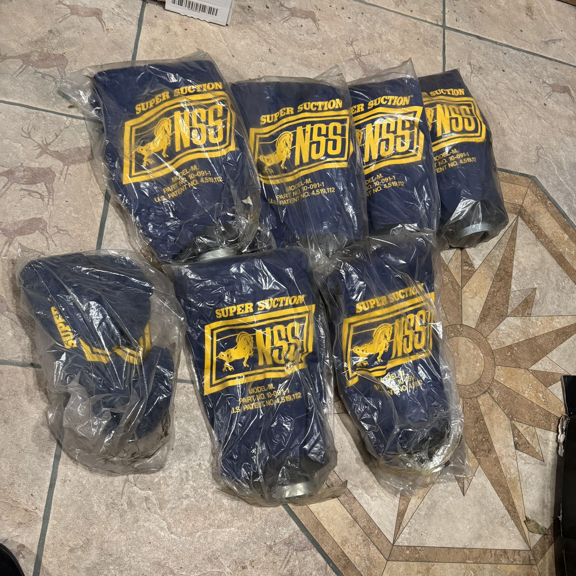 Janitorial Commercial Vacuum Bags 7 Pc Lot NSS Super Suction Pacer Model-M 10-091-1 New