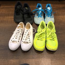 4 Pairs Of Sneakers 