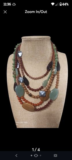 Premier Designs Jewelry Necklace MID MOD  Necklaces New In Bag 

18 Inch 