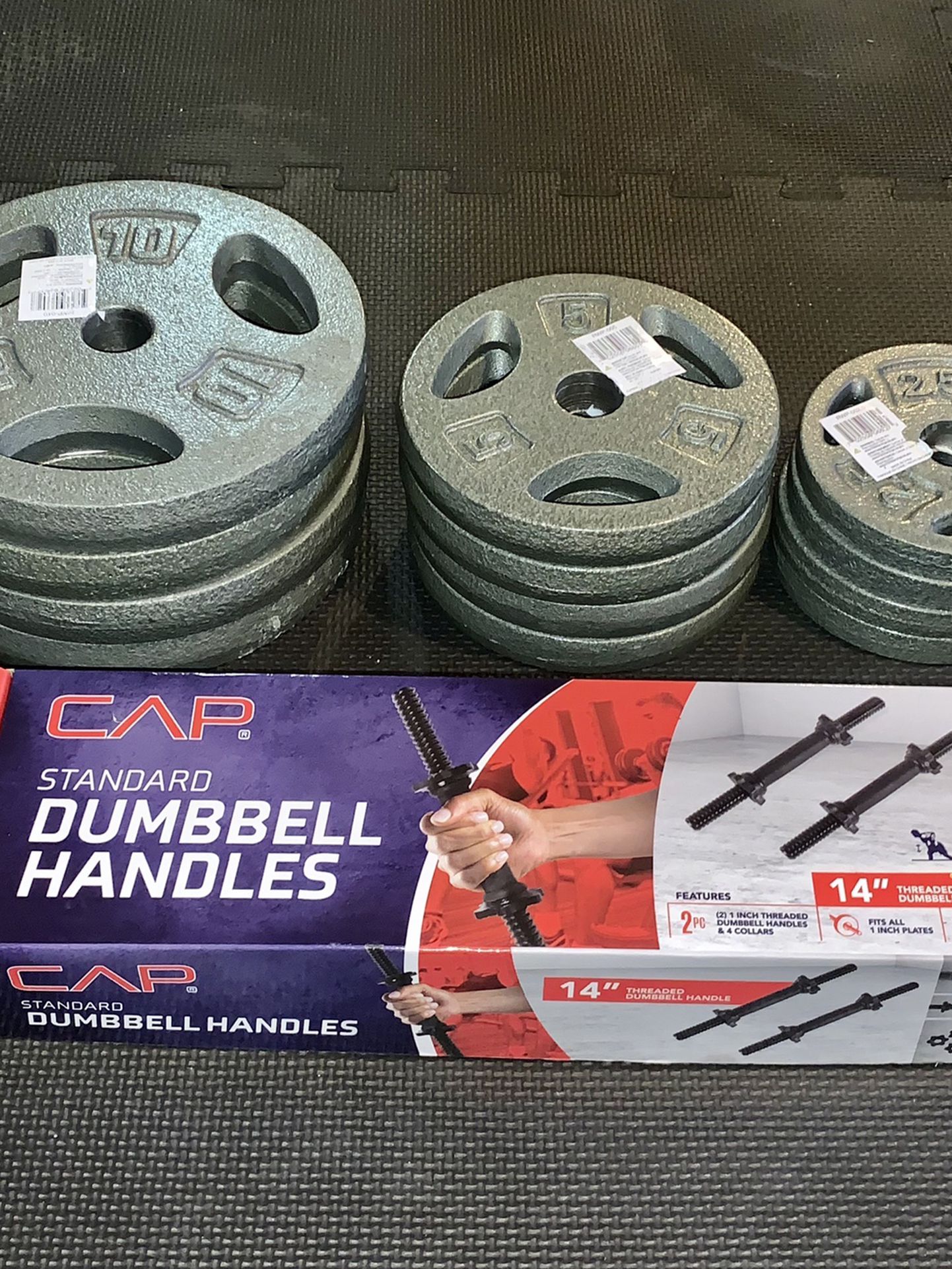 Adjustable Dumbbell Weight Set (Brand New)