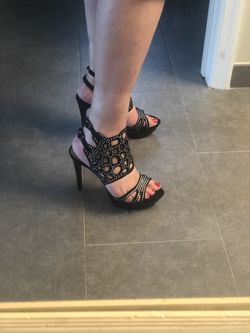 Kelsi Dagger Rhinestone Heels