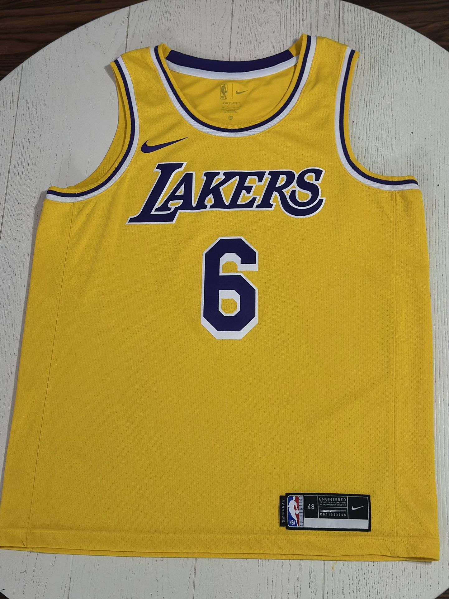 LeBron James #6 Lakers Jersey By NIKE