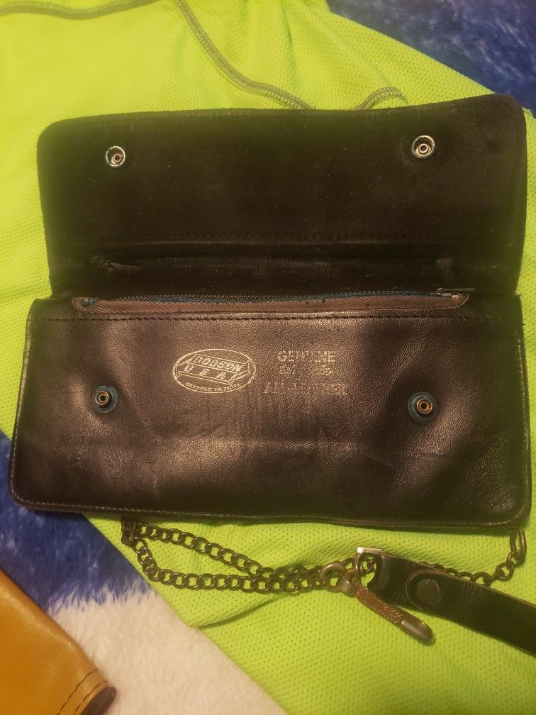 Old Vintage Leather Wallet