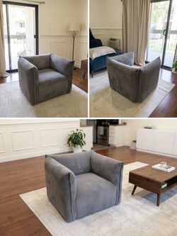 Corduroy Accent Chair