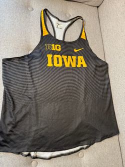 Nike Iowa Hawkeyes B1G Track Field Race Day Elite Singlet Women’s XL 835974